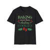 Baking More Than Christmas Cookies Pregnant Announcement Tee