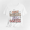 Even Witches Need Coffee | Unisex Jersey Short Sleeve Tee